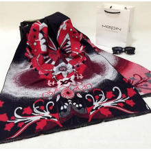 Butterfly design big size high quality stole shawl scarf